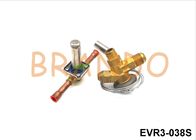 Elettrovalvola a solenoide media di refrigerazione di pressione EVR3-038S 220VAC 12VDC