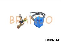 Solenoide del condizionatore d'aria EVR3-014, piccola elettrovalvola a solenoide normalmente chiusa a 1/4 pollici