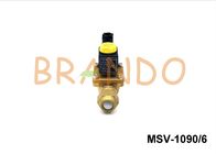 Struttura del diaframma dell'elettrovalvola a solenoide del gas di colore G3/4 naturale d'ottone» SAE MSV-1090/6