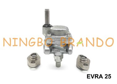 il tipo servo pistone di 032F6225 032F803432 EVRA 25 Danfoss ha fatto funzionare l'elettrovalvola a solenoide della flangia per ammoniaca