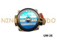 2W350-35 UW-35 1 1/4&quot; tipo elettrovalvola a solenoide normalmente chiusa del diaframma d'ottone del corpo NBR AC110V di UNI-D