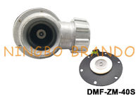 Valvola pneumatica DMF-ZM-40S del getto di impulso dei doppi diaframmi ad angolo retto a 1-1/2 pollici per il collettore di polveri