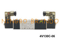 BSPT 1/8&quot; tipo posizione pneumatica DC12V AC110V di 4V130C-06 Airtac di modo 3 della valvola per aria del solenoide 5