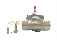 2/2 di modo il NC 2S500-50 ad azione diretta 2&quot; 304 lubrifica l'elettrovalvola originale pneumatica dell'acciaio inossidabile dell'acqua