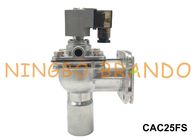 CA di CC flangiato a 1,5 pollici 220V della valvola 24V di impulso del diaframma del collettore di polveri del porto CAC25FS