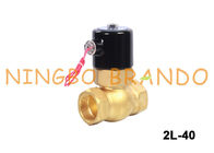 UNI-D tipo US-40 elettrovalvola a solenoide d'ottone normalmente chiusa di 2L-40 1-1/2» AC110V AC220V DC24V