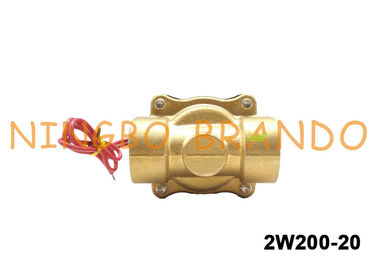 3/4&quot; tipo elettrovalvola a solenoide di UNI-D d'ottone di UW-20 2W200-20 per l'olio del gas d'acqua