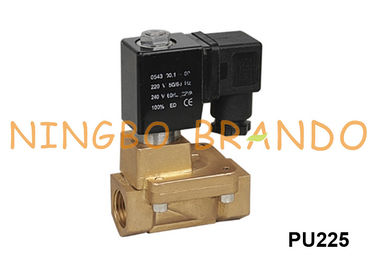 2/2 di tipo elettrovalvola a solenoide d'ottone 3/4&quot; dello shakò di NC di modo PU225-03 1/2» PU225-04 220V 24V