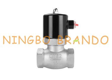 Tipo elettrovalvola a solenoide di Uni-D dell'acciaio inossidabile di serie 1-1/2 degli Stati Uniti» per il vapore AC220V DC24V dell'acqua calda