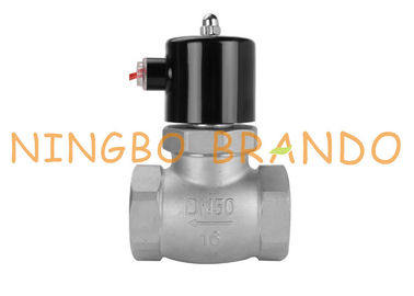 Tipo serie 2&quot; di Uni-D degli Stati Uniti elettrovalvola a solenoide ad alta temperatura dell'acciaio inossidabile del vapore del pilota del pistone AC220V DC24V