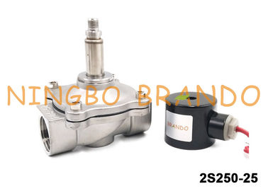 Tipo valvola DC24V AC220V di UNI-D dell'acqua del solenoide dell'acciaio inossidabile di SUW-25 2S250-25 G1»
