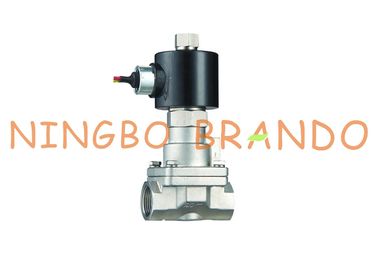 PS-25NK 1&quot; non ha infilato elettrovalvola a solenoide dell'acciaio inossidabile 24VDC 220VAC