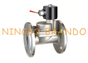 PS-25JF 1&quot; pilota del pistone della flangia ha fatto funzionare l'elettrovalvola a solenoide dell'acciaio inossidabile del vapore 24VDC 220VAC
