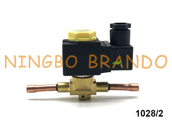 Castel Type 1/4&quot; elettrovalvola a solenoide d'ottone della lega per saldatura di ODS 1028/2 1028/2A6