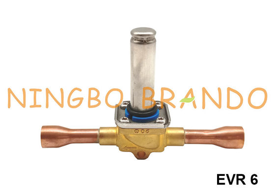 Tipo elettrovalvola a solenoide di refrigerazione 032F1209 di EVR 6 1/2» 12mm ODF Danfoss