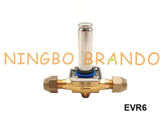 EVR 6 elettrovalvole a solenoide di 10mm di 3/8&quot; SAE Flare Danfoss Type Refrigeration 032F8072