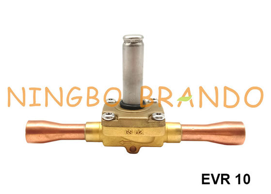 EVR 10 tipi elettrovalvola a solenoide di refrigerazione 032F1218 di 16mm di 5/8&quot; ODF Danfoss