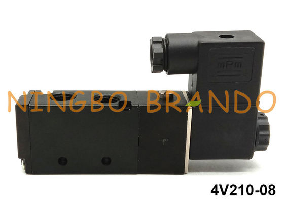 tipo posizione pneumatica G1/4» 24VDC di 4V210-08 Airtac di modo 2 dell'elettrovalvola a solenoide 5