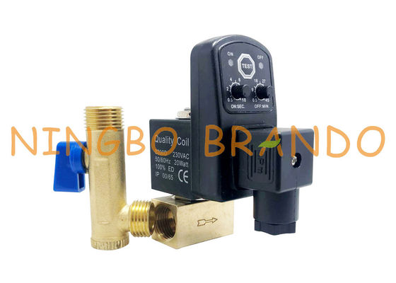 valvola di scarico automatica regolata col contasecondi di 1/2» per il compressore d'aria 220V