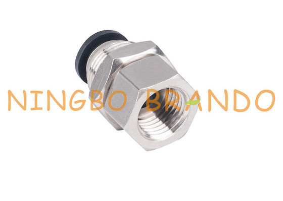 1/4&quot; 8mm rapidi collegano i montaggi di tubo flessibile pneumatici diritti femminili della paratia