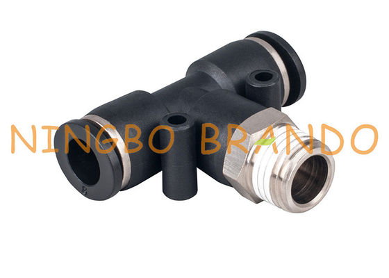 Rapidamente colleghi i montaggi di tubo flessibile pneumatici del T maschio del ramo 1/2» 12mm