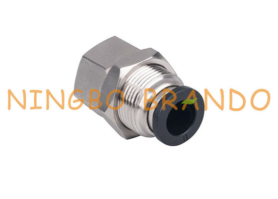 rapidi diritti femminili della paratia di 10mm di 3/8&quot; collegano i montaggi di tubo flessibile pneumatici