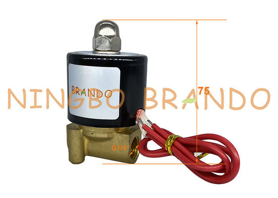 UD-8 2W025-08 1/4&quot; elettrovalvola a solenoide elettrica dell'acqua di NC