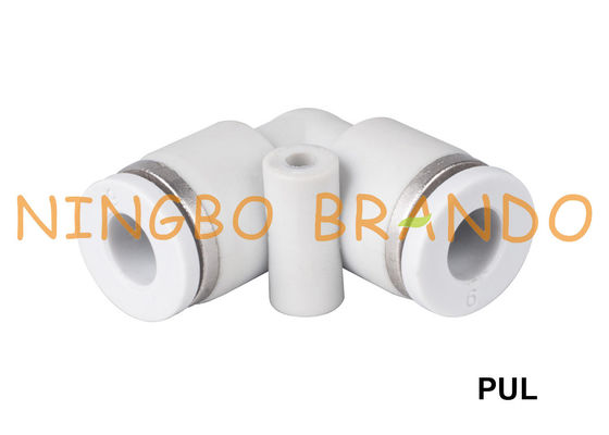 Montaggi rapido pneumatico di plastica 1/8&quot; 1/4&quot; 3/8&quot; 1/2 del gomito del sindacato del PUL»