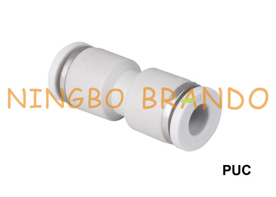 Montaggi di metropolitana pneumatica di plastica diritti del sindacato di PUC 1/8&quot; 1/4&quot; 3/8&quot; 1/2»