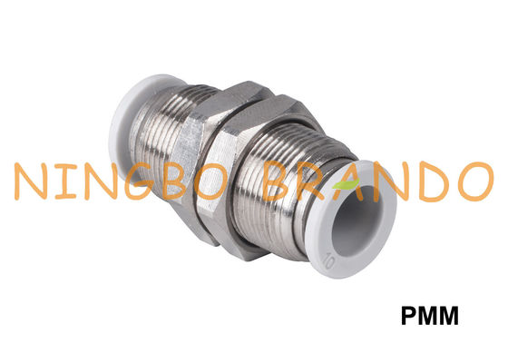 Montaggi di tubo flessibile pneumatici del sindacato della paratia di PMM 1/8&quot; 1/4&quot; 3/8&quot; 1/2»
