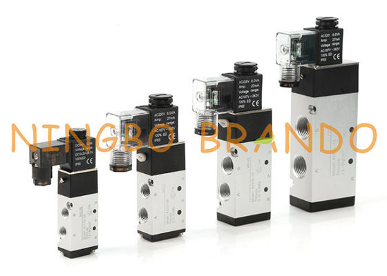 5/2 di posizione pneumatica di modo 2 dell'elettrovalvola a solenoide del singolo solenoide di modo 5