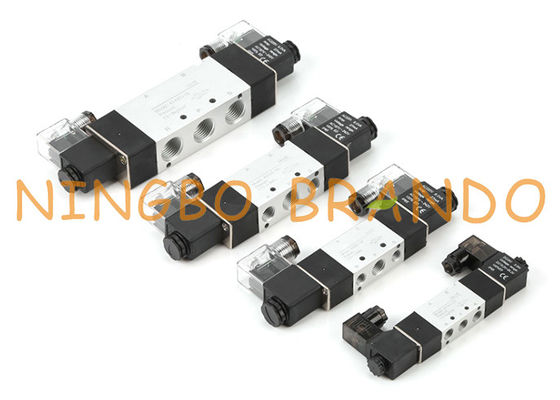 5/2 di posizione pneumatica di modo 2 dell'elettrovalvola a solenoide di modo doppia 5