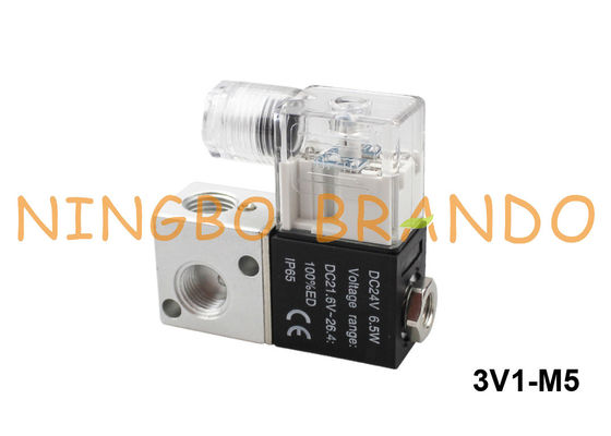 Tipo modo pneumatico 12V 24V 110V 220V di 3V1-M5 Airtac dell'elettrovalvola a solenoide 3/2