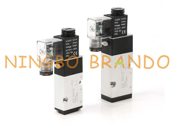Tipo modo pneumatico 12V 24V 110V 220V di Airtac dell'elettrovalvola a solenoide di Namur 5/2