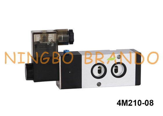 5/2 di tipo CA dell'elettrovalvola a solenoide di G1/4» Namur 4M210-08 Airtac di CC 220V di 24V