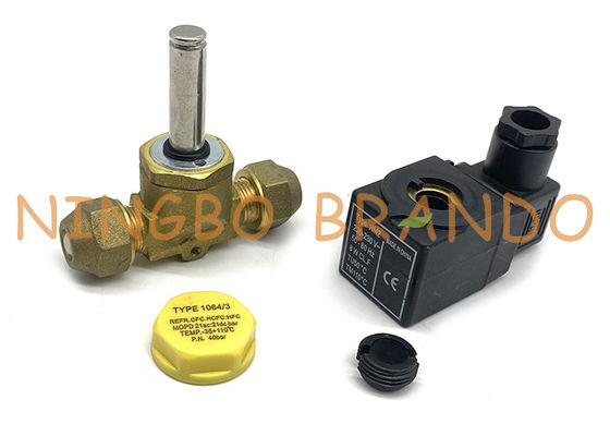 1064/3 di 3/8&quot; valvola di SAE Flare Castel Refrigeration Solenoid di pollice