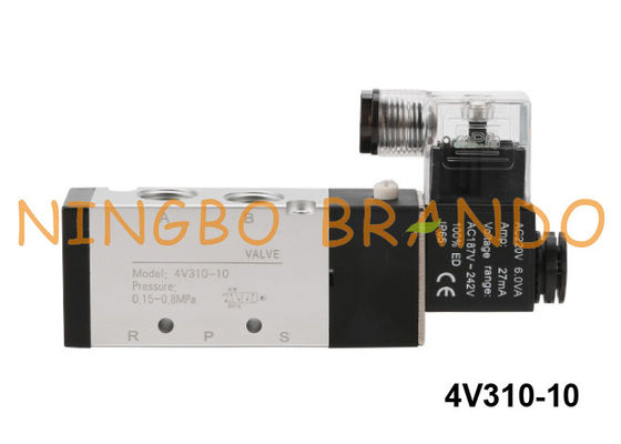 Tipo modo pneumatico 24VDC di 4V310-10B Airtac dell'elettrovalvola a solenoide dell'aria 5