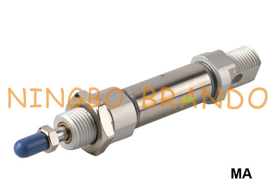 Acciaio inossidabile Mini Pneumatic Cylinder Airtac Type MA20x50