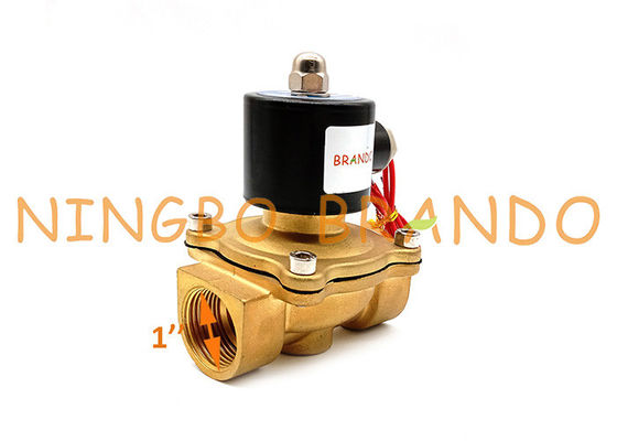 1&quot; elettrovalvola a solenoide d'ottone dell'acqua ad azione diretta di pollice UW-25 2W250-25