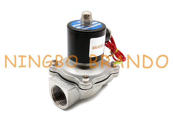 SUW-25 elettrovalvola a solenoide di acciaio inossidabile del porto di pollice di 2S250-25 G1»