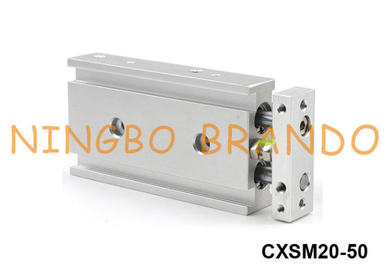 Il tipo CXSM20-50 di SMC si raddoppia Rod Air Cylinder Pneumatic 20mm alesati