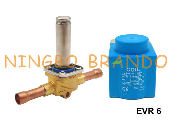 Danfoss scrive l'elettrovalvola a solenoide a macchina della refrigerazione 032F1212 di EVR 6 3/8&quot;