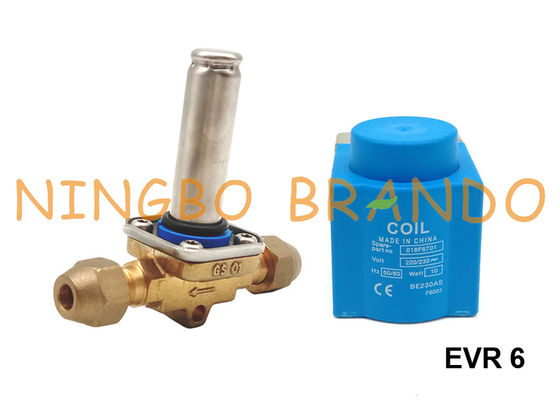 3/8&quot; elettrovalvola a solenoide della refrigerazione Danfoss scrive EVR a macchina 6 032F8072