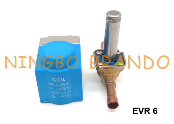 L'elettrovalvola a solenoide per il sistema di refrigerazione Danfoss scrive EVR a macchina 6 032L1212 3/8&quot;