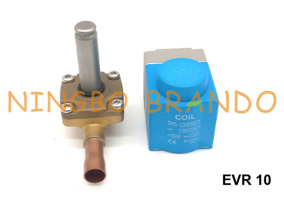 La linea liquida l'elettrovalvola a solenoide Danfoss della refrigerazione scrive EVR a macchina 10 032L1217