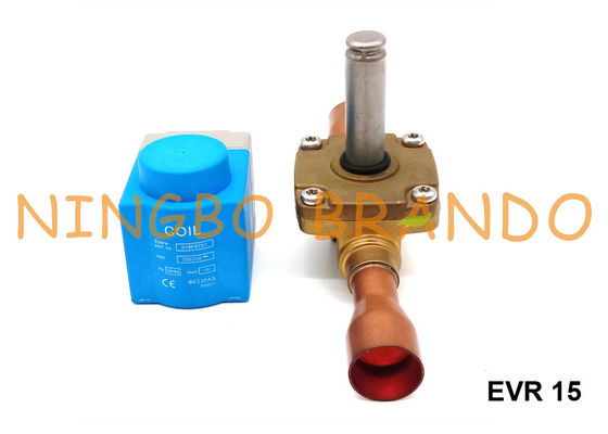 Danfoss scrive EVR a macchina 15 NC 7/8&quot; elettrovalvola a solenoide della refrigerazione 24VDC 220VAC