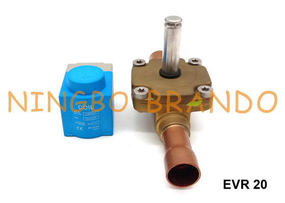 Danfoss scrive l'elettrovalvola a solenoide a macchina della refrigerazione di EVR 20 NC 7/8&quot; 24VDC 220VAC