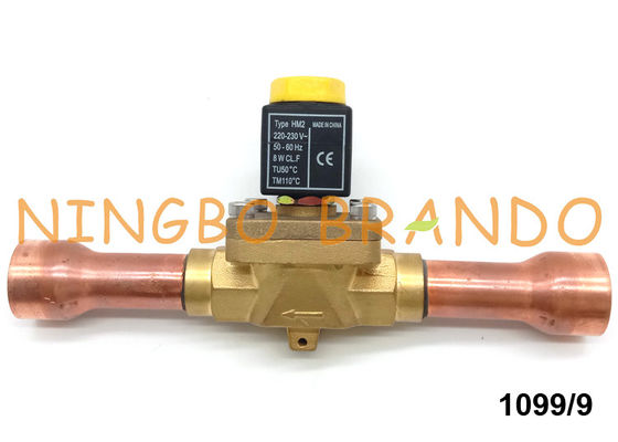 Elettrovalvola a solenoide di refrigerazione di Castel Type 1099/9A6 1 220V a 1/8 pollici
