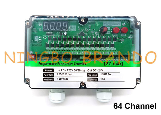 Il temporizzatore sequenziale di Manica 64 per il filtro a sacco 220V ha introdotto l'uscita 24V