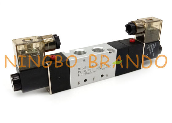 Elettrovalvola a solenoide pneumatica del centro chiuso di modo di 4V330C-10 3/8&quot; 5/3